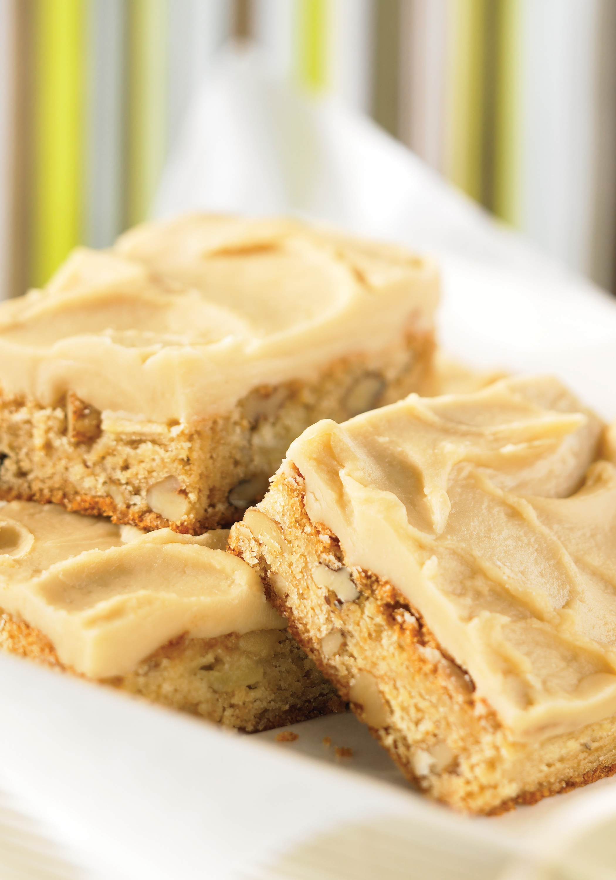 Apple Blondies With Brown Sugar Frosting – The Best of Bridge